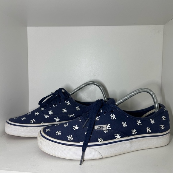 VANS x NY YANKEES Authentic Sneaker Shoes NEW YORK MLB BASEBALL Sz